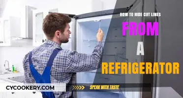 Concealing Cut Lines on Your Fridge: A DIY Guide