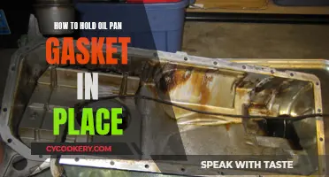 Holding Oil Pan Gasket: Tips for Success