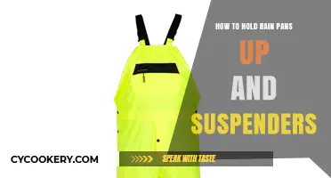 Suspenders: An Easy Way to Hold Up Rain Pants