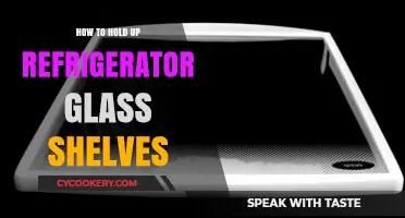Easy Fixes: Securing and Holding Up Refrigerator Glass Shelves Safely