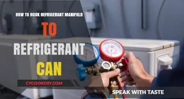 Easy Steps to Connect Refrigerant Manifold to Refrigerant Can