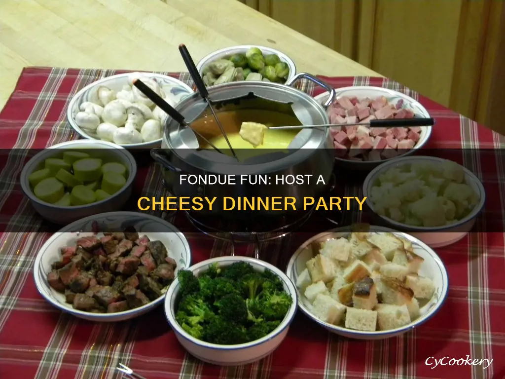 how to host a fondue dinner party