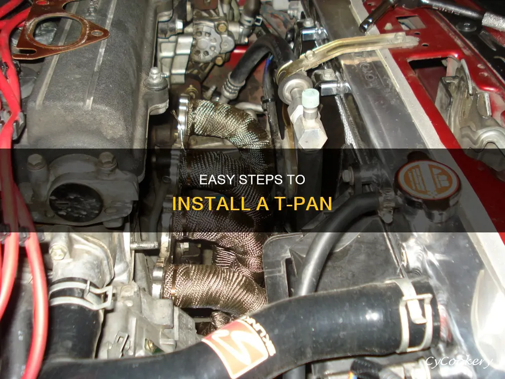how to ibstall a t pan