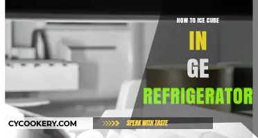 Easy Steps to Make Ice Cubes in Your GE Refrigerator