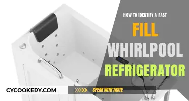 Quick Tips: Identifying Your Fast Fill Whirlpool Refrigerator Model