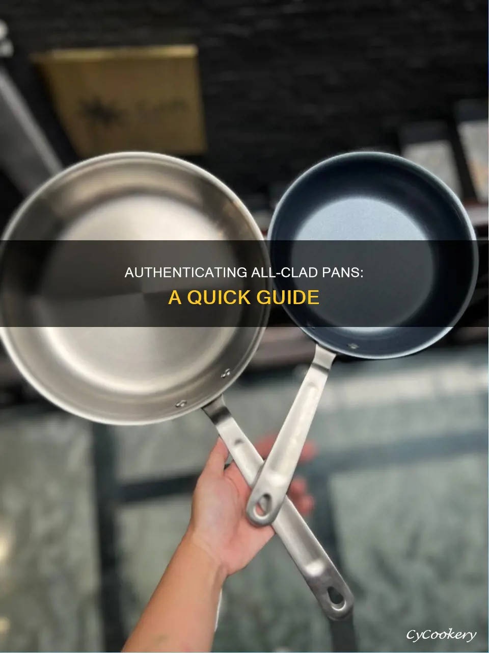 how to identify all clad pans