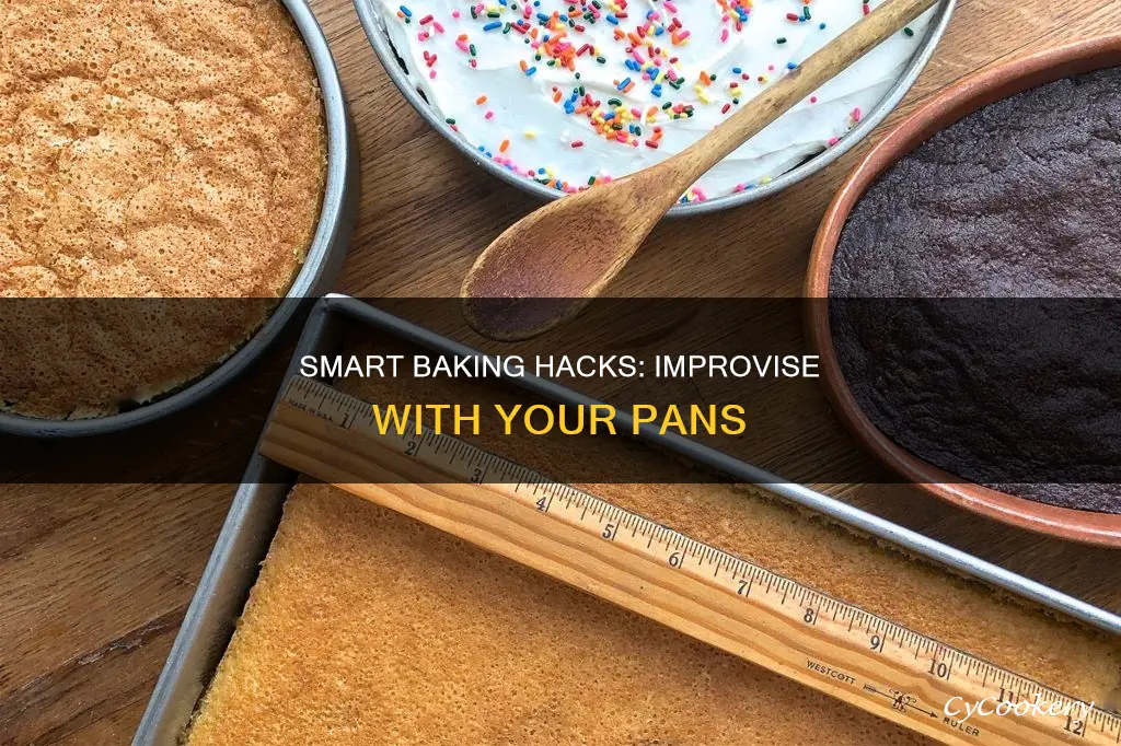 how to improvise baking pan