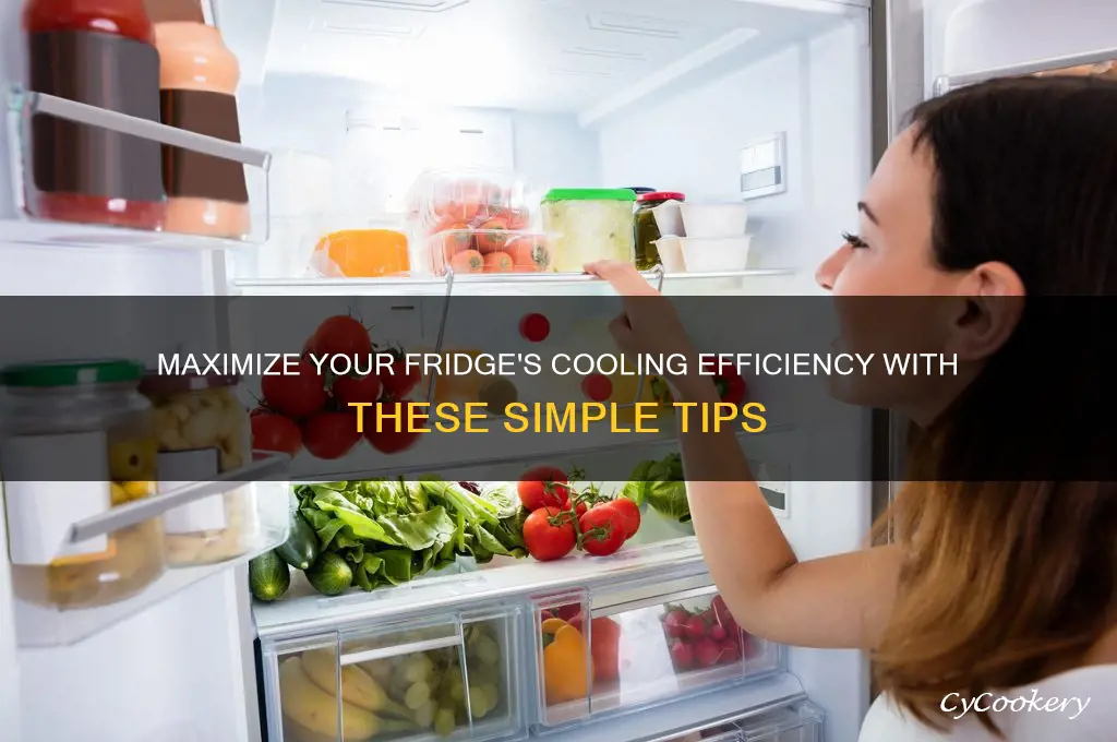 how to increase the cooling of refrigerator