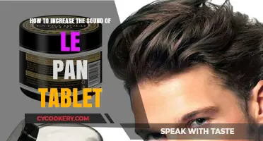Boosting Audio: Le Pan Tablet Volume Guide