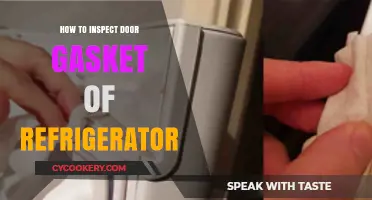 Inspecting Your Refrigerator's Door Gasket: A Step-by-Step Guide