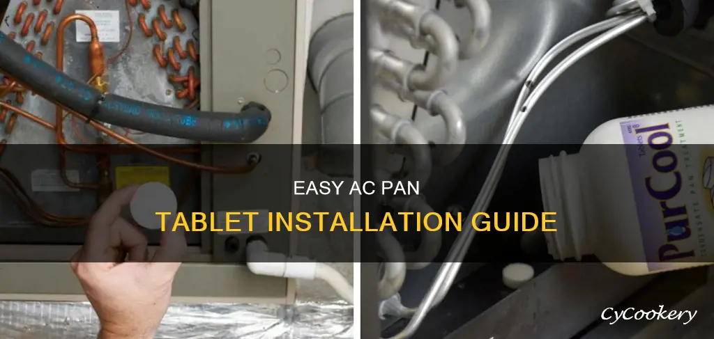 how to instal ac pan tablets