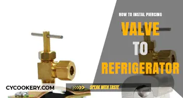 Easy Guide to Installing a Piercing Valve on Your Refrigerator