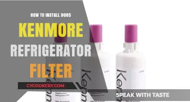 Easy Steps to Install Your Kenmore 9085 Fridge Filter