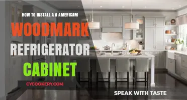 Effortless Installation: American Woodmark Refrigerator Cabinet Guide