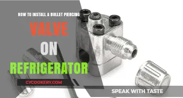 Easy Guide: Installing a Bullet Piercing Valve on Your Refrigerator