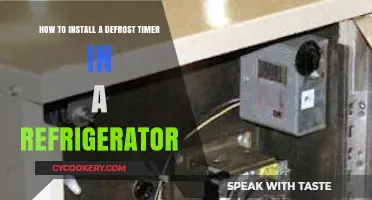 Easy Guide: Installing a Defrost Timer in Your Fridge