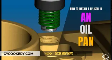 Helicoil Installation: Oil Pan Thread Repair Guide