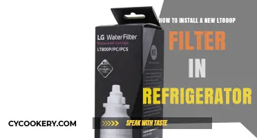 Effortless Installation: Replace Your LT800P Refrigerator Filter in Minutes