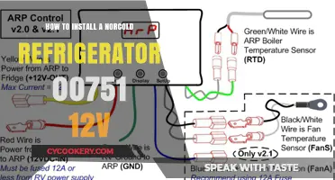 Effortless Installation: Norcold Refrigerator 00751 12V Guide