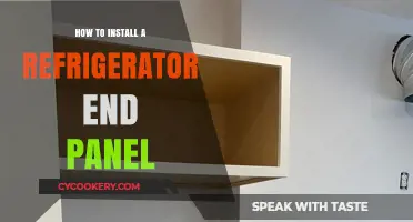 Easy Steps to Install a Refrigerator End Panel Perfectly