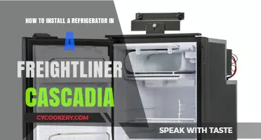 Easy Guide: Installing a Refrigerator in Your Freightliner Cascadia