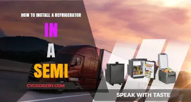 Semi-Truck Refrigerator Installation: A Step-by-Step Guide