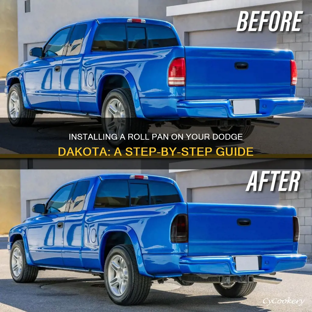 how to install a roll pan on a dodge dakota