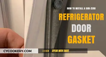 Easy Steps to Install Your Sub-Zero Refrigerator Door Gasket
