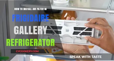 Effortless Air Filter Installation in Frigidaire Gallery Refrigerators