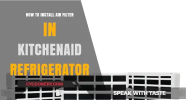 Effortless Air Filter Installation in Your KitchenAid Refrigerator