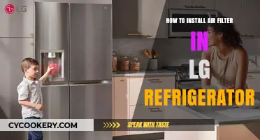 Effortless Air Filter Installation in Your LG Refrigerator: A Guide