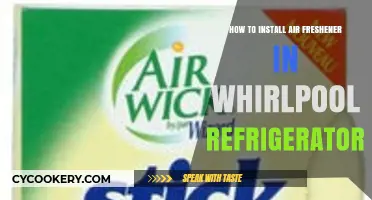 Freshen Up Your Whirlpool Fridge: A Simple Guide to Air Freshener Installation