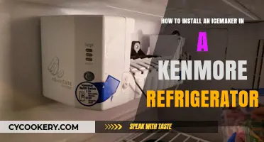 Effortless Chill: Installing an Icemaker in Your Kenmore Fridge