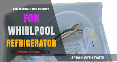 Effortless Ice: Installing Your Whirlpool Fridge's Auto Ice Maker