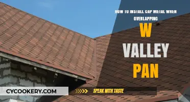The Ultimate Guide to Installing Cap Metal Overlapping Valley Pan