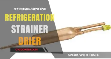 Mastering Refrigeration Maintenance: Installing Copper Spun Strainer Driers
