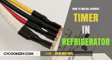 Easy Guide to Installing a Defrost Timer in Your Refrigerator