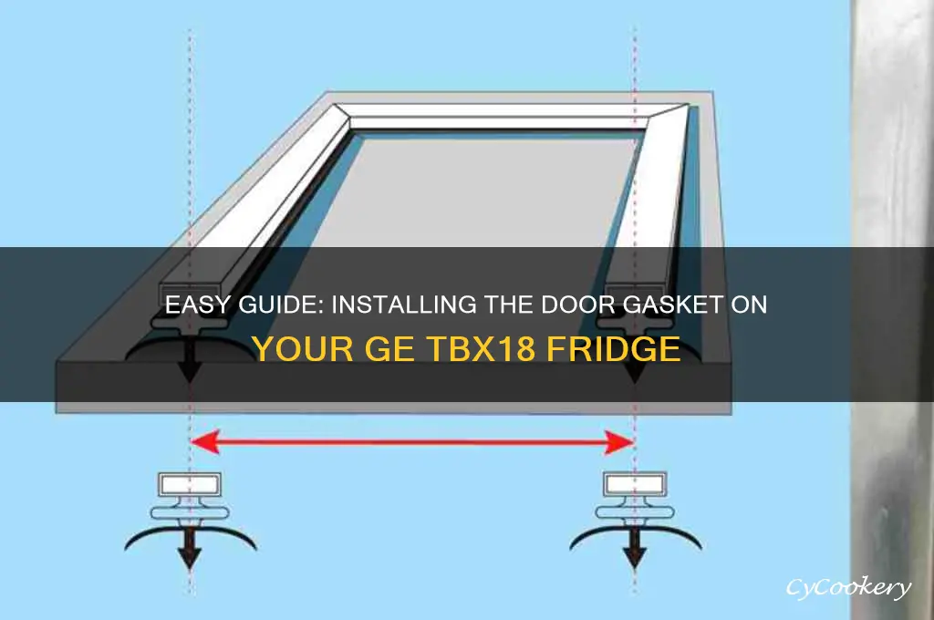 how to install door ge tbx18 refrigerator