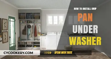 An Easy Guide to Installing a Drip Pan Under Washer