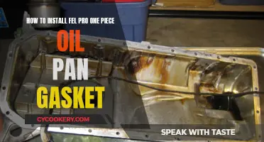 Easy Guide: Install Fel-Pro One-Piece Oil Pan Gasket