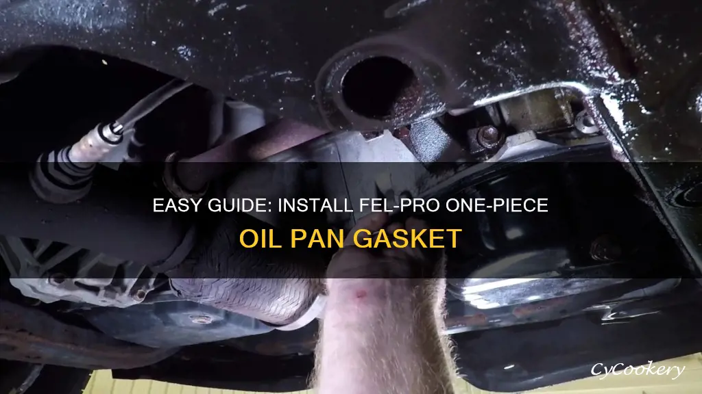 how to install fel pro one piece oil pan gasket