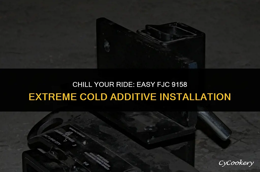 how to install fjc 9158 extreme cold refrigerant additive