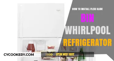 Effortless Installation: Flexi Slide Bin for Whirlpool Refrigerators