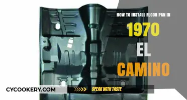 El Camino Floor Pan Installation Guide