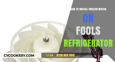 Foolproof Guide: Installing a Freezer Motor on Your Refrigerator
