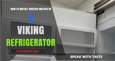 Viking Fridge Upgrade: Installing Freezer Shelves Made Easy