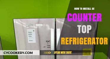 Easy Guide to Installing Your GE Countertop Refrigerator Step-by-Step