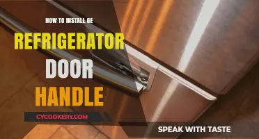 Easy Guide to Installing Your GE Refrigerator Door Handle