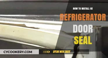 Easy Steps to Install Your GE Refrigerator Door Seal