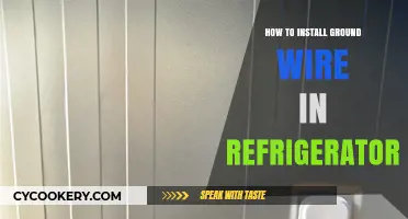 Easy Steps to Safely Install a Ground Wire in Your Refrigerator